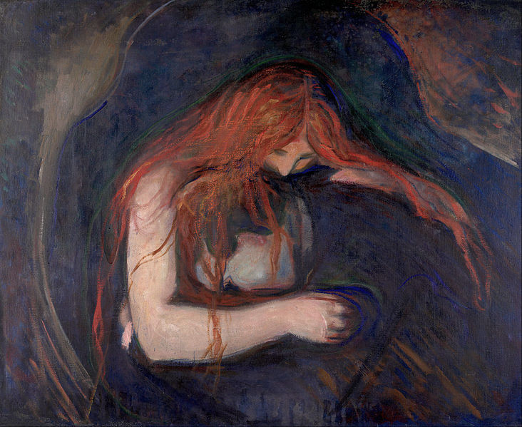 Edward Munch - Vampire