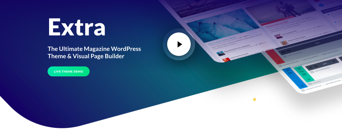 Extra - Magazine Theme and Visual Page Builder