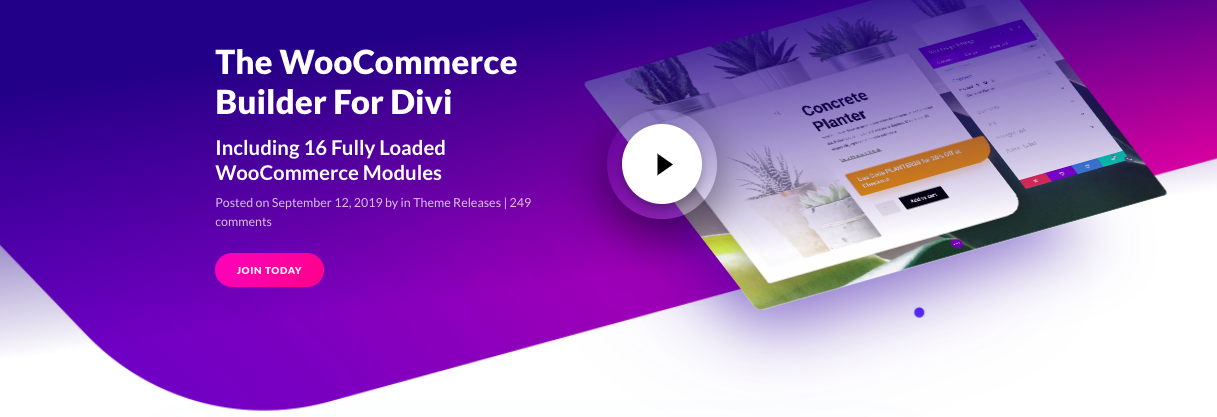 Divi WooCommerceBuilder