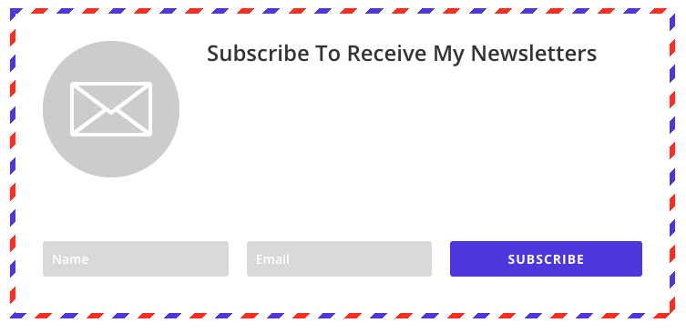 Bloom email optin - subscription form