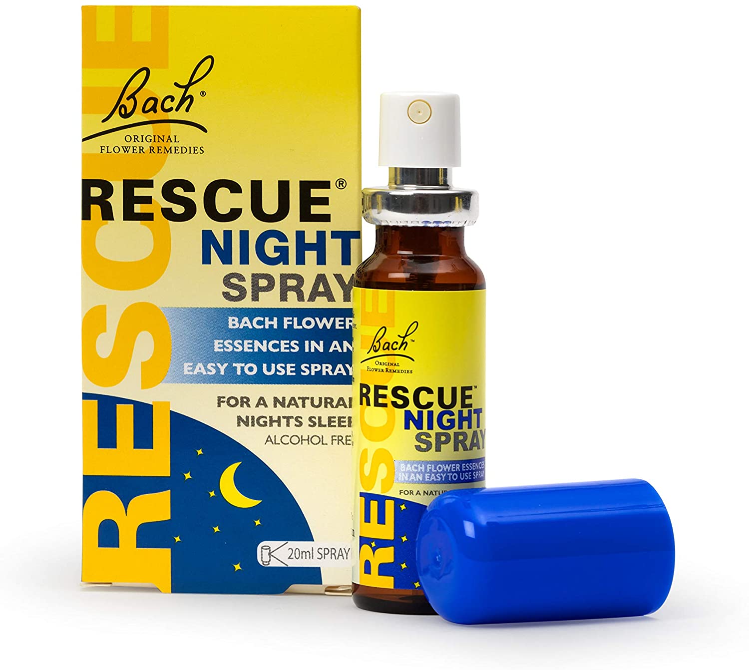 bach rescue night spray