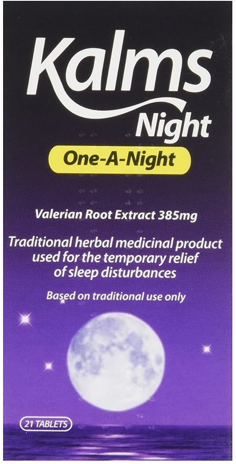 kalms valerian extract for better sleep