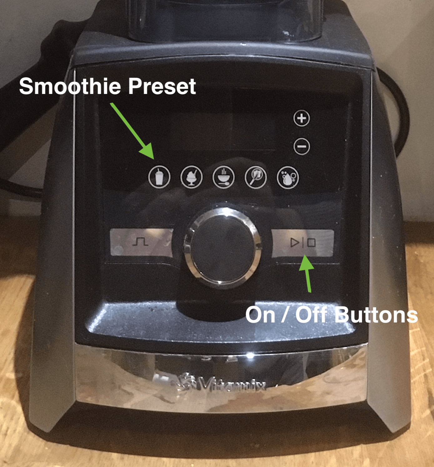 Smootjie preset on Vitamix A3500