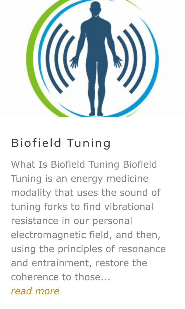 Biofield tuning