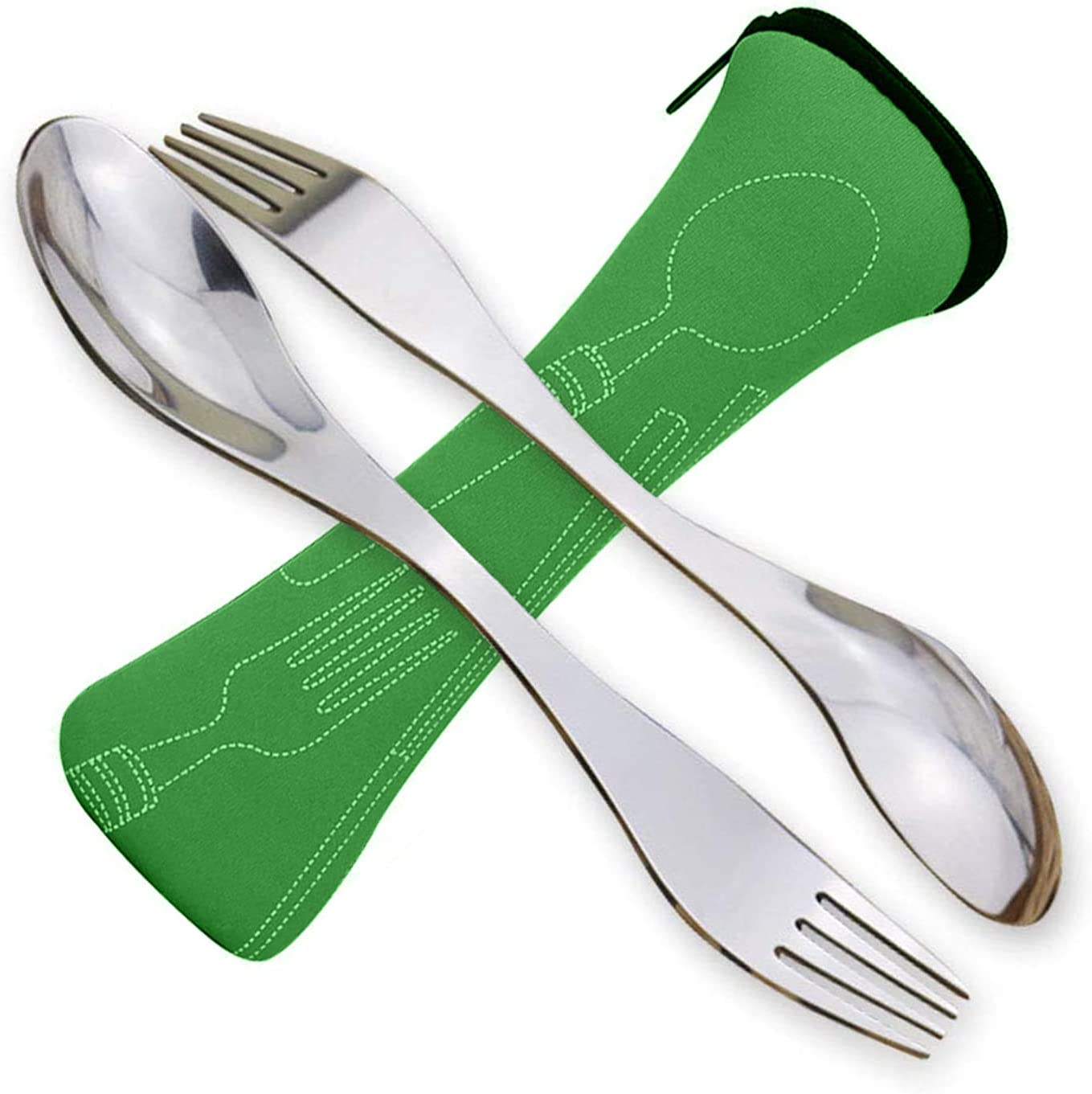 Spoon and fork