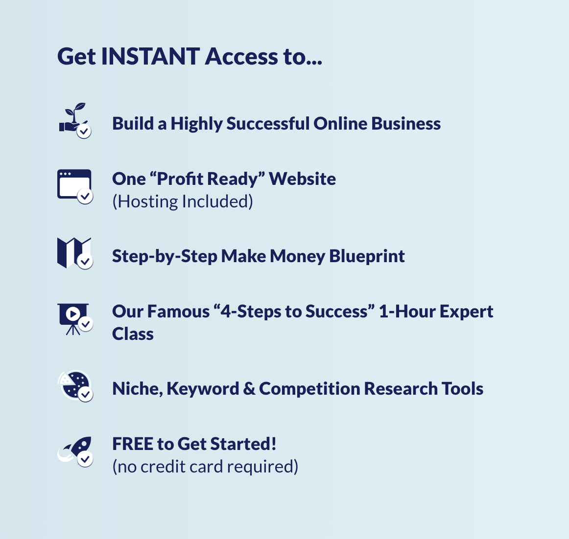 Free access to SiteRubix Website Builder