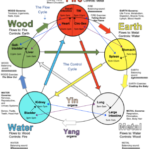 The Five Rhythms Diagram