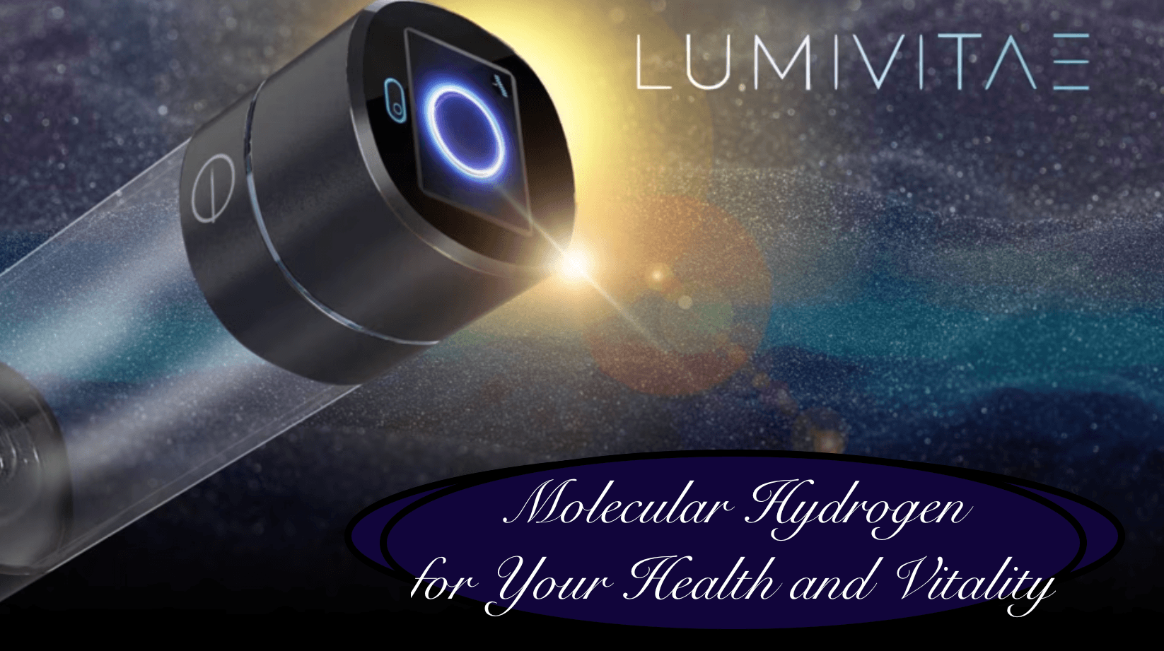 Molecular hydrogen for your health and vitality