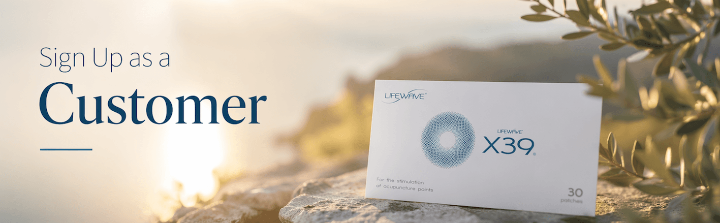 Sign up as a Customer with LifeWave